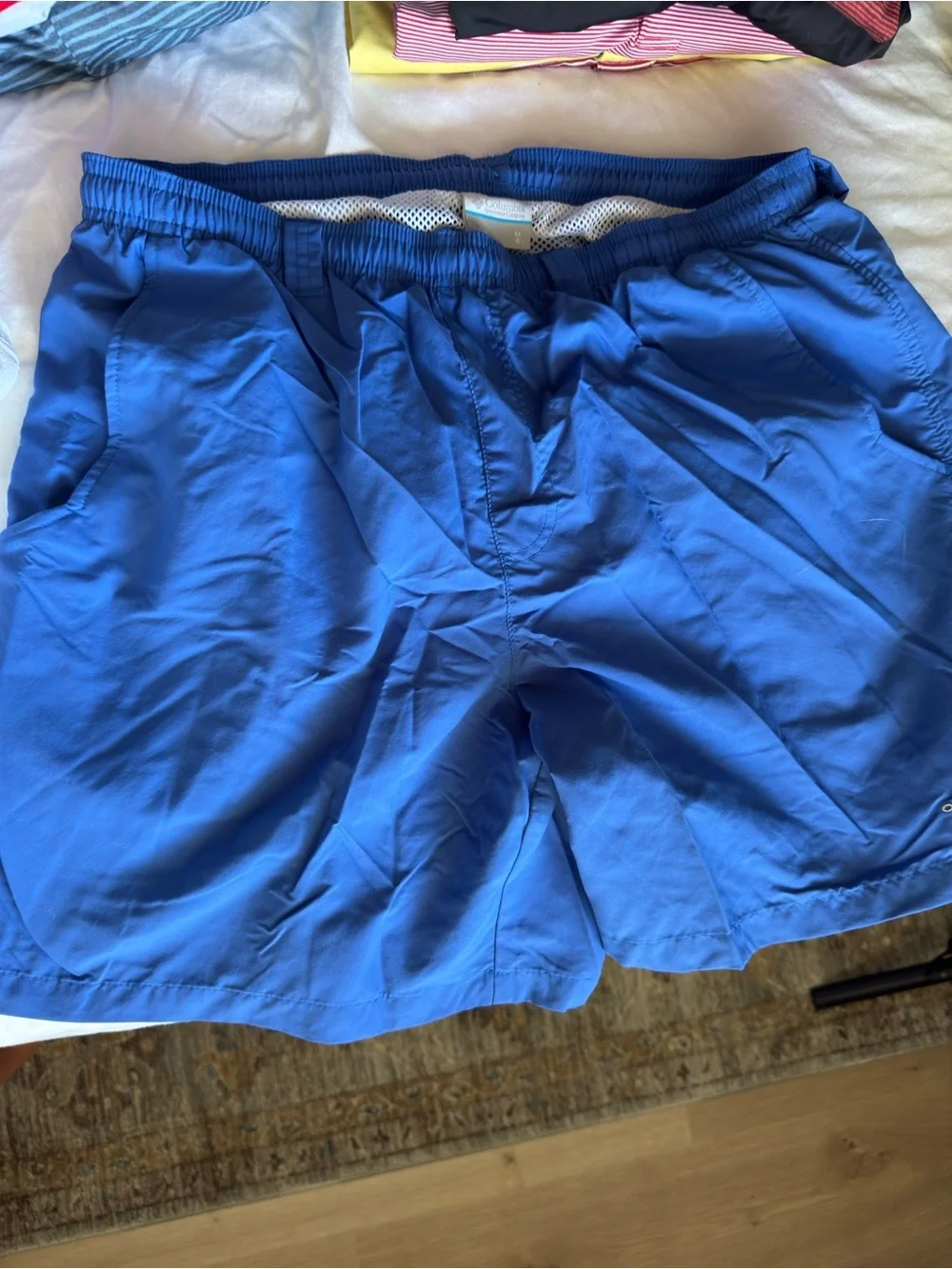 Columbia Men's Blue Swim Trunks
